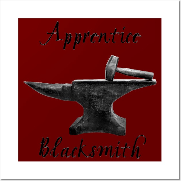 Apprentice Blacksmith Wall Art by WickedFaery